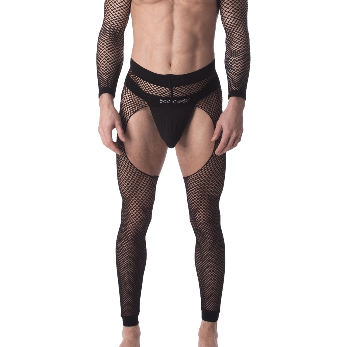 legging filet cacci noir