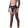 legging filet cacci noir 2