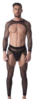 legging filet cacci noir 4