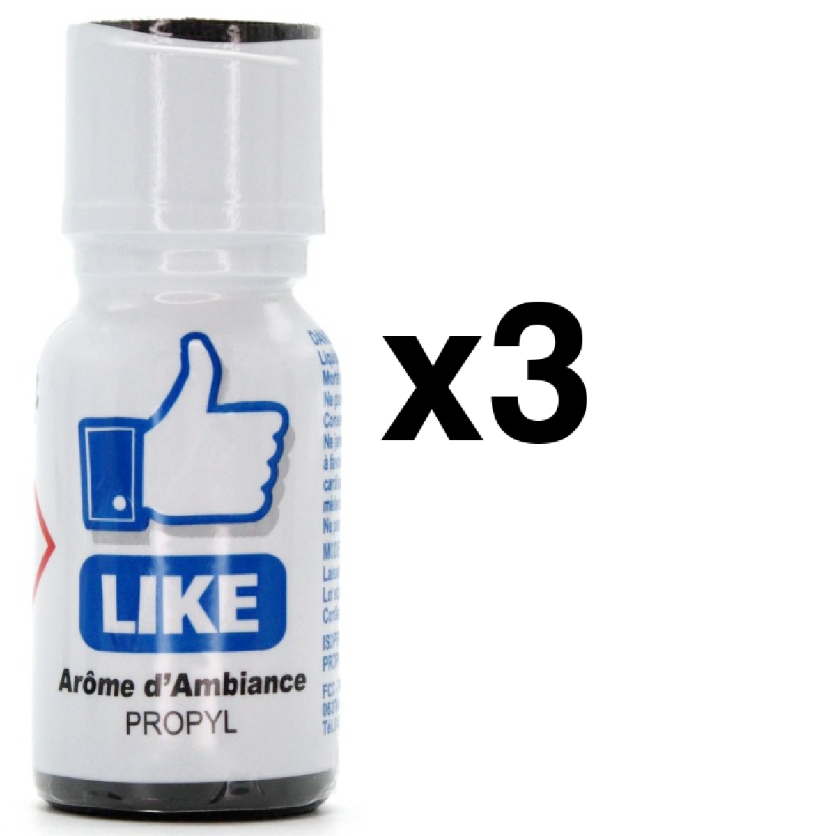 like 15ml x3