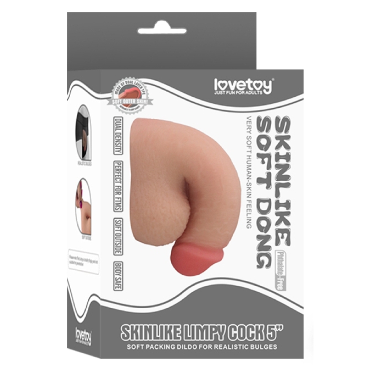 limpy cock faux penis 10 x 3cm 7