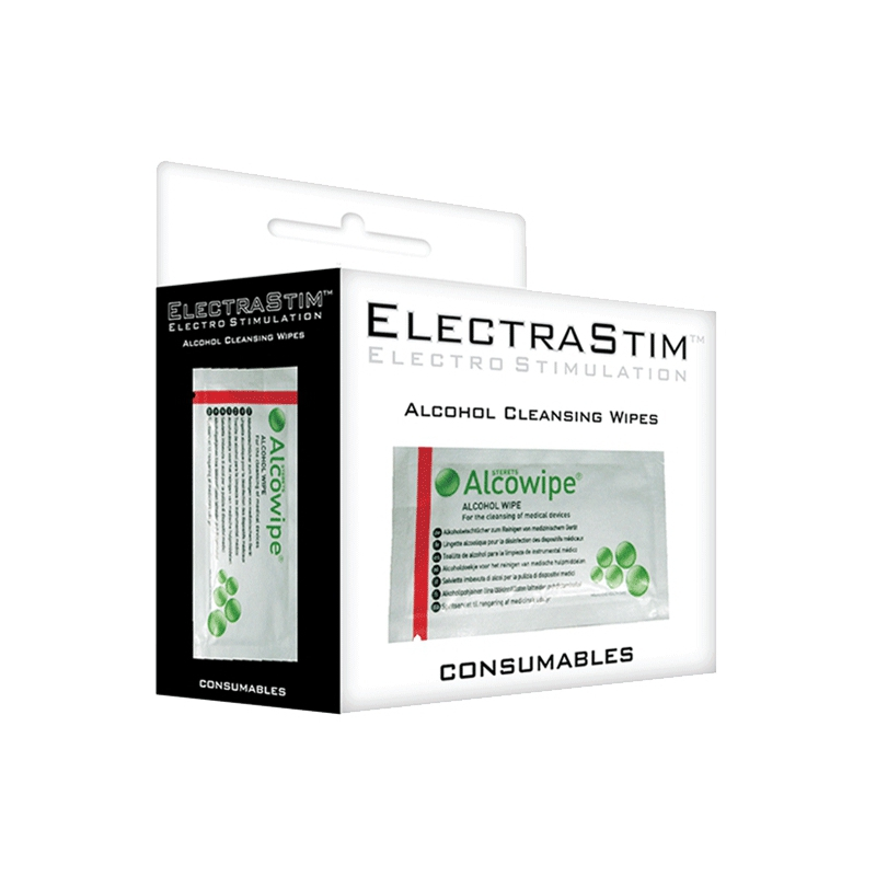lingettes nettoyantes alcoolisees electrastim x10 1