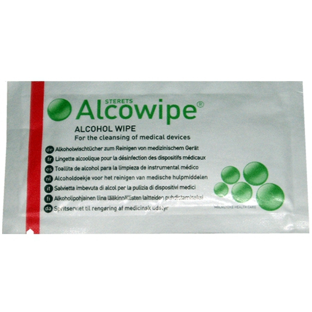 lingettes nettoyantes alcoolisees electrastim x10