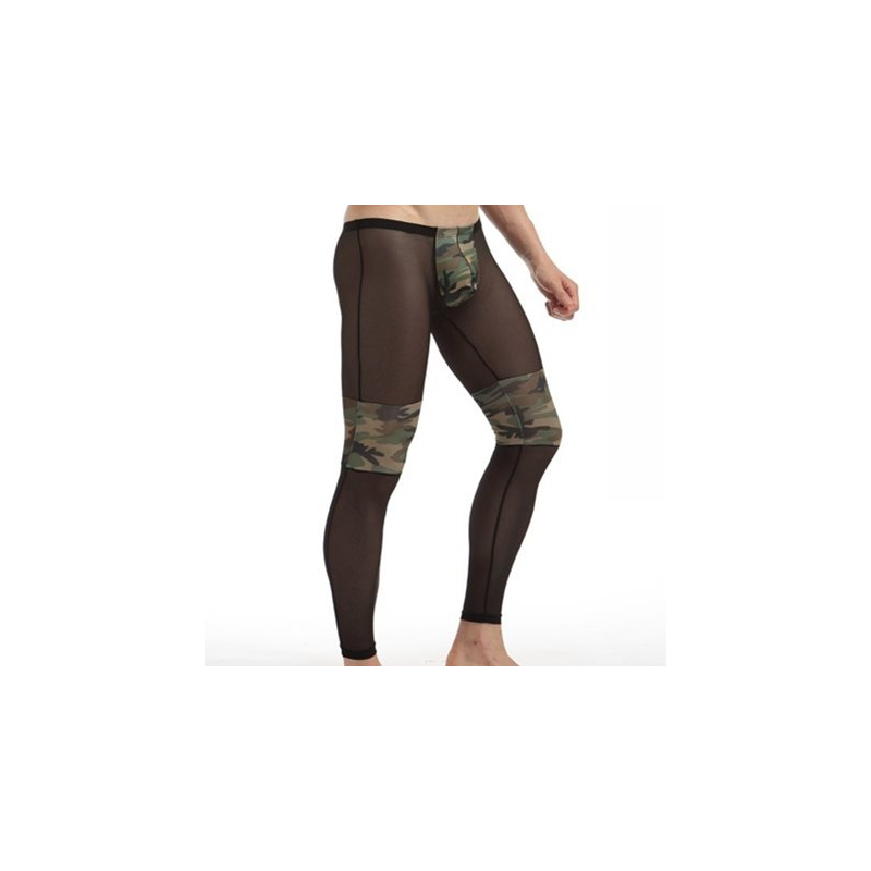 longjohn spliced noir camouflage