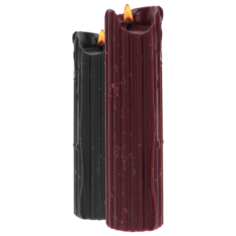 lot de 2 bougies sm drip candles taboom
