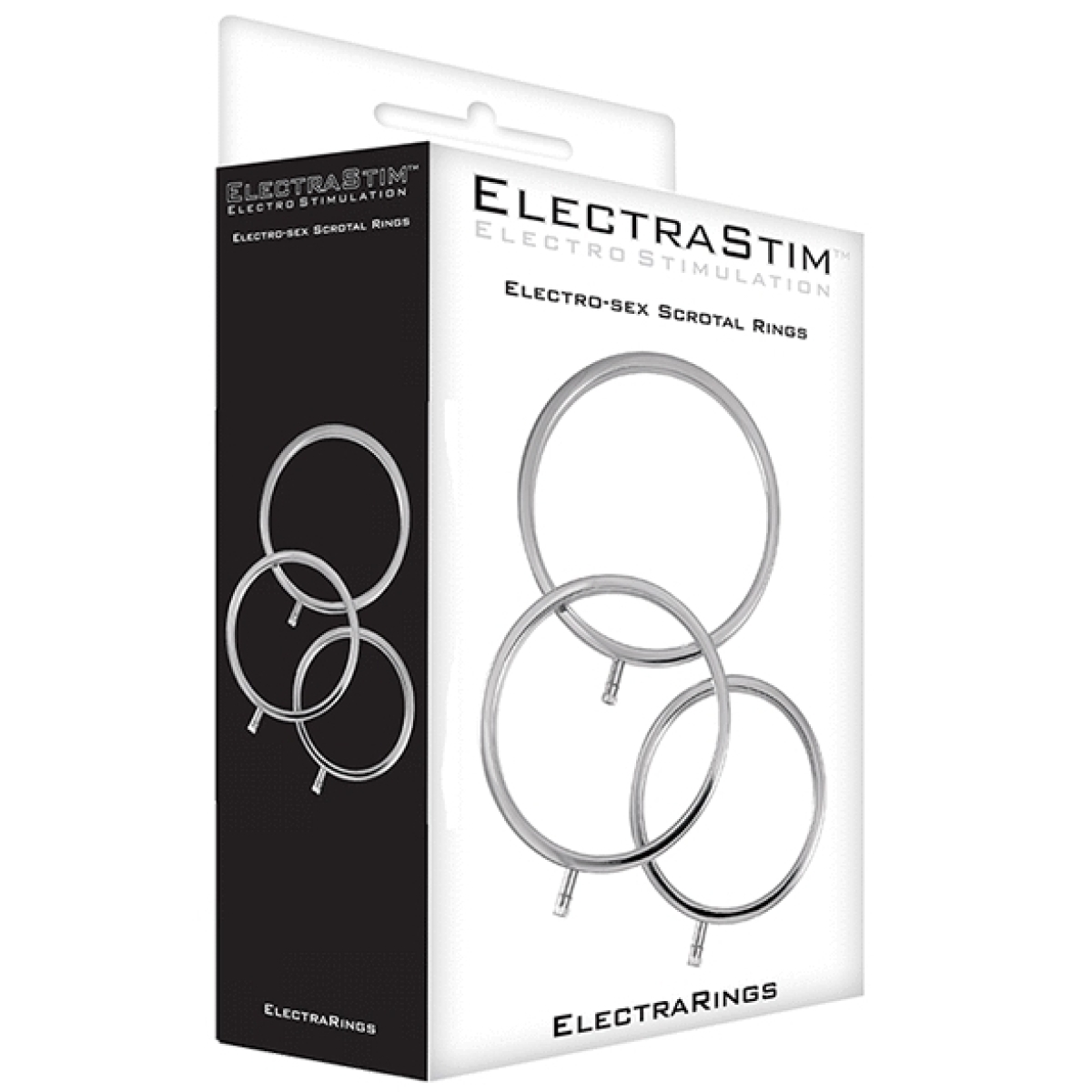 lot de 3 cockring electro scrotal rings electrastim 1