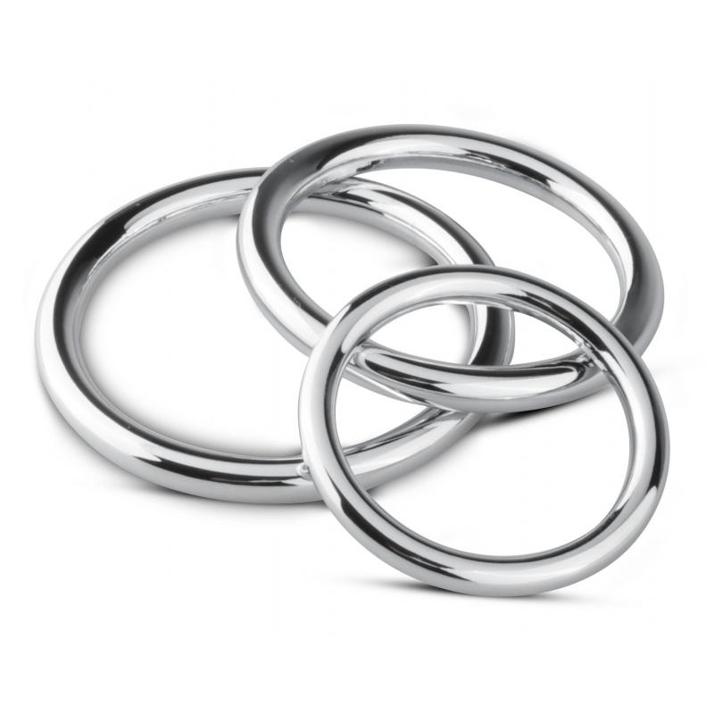 lot de 3 cockrings sinner rings 40 a 50mm
