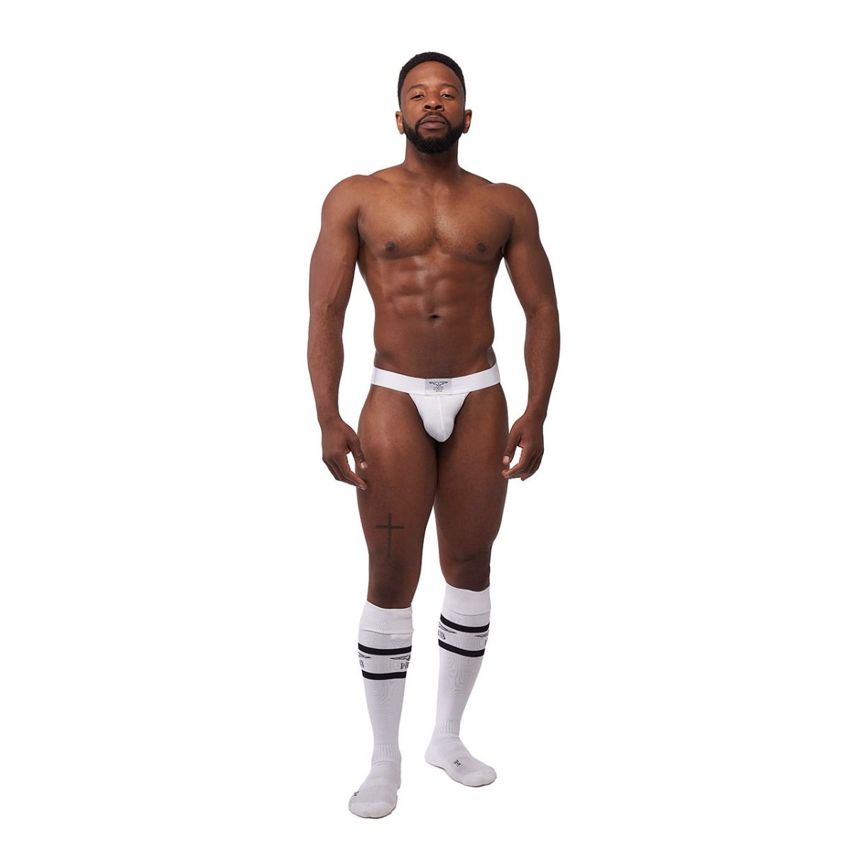 lot de 3 jockstraps mister b toronto blanc noir rouge 6