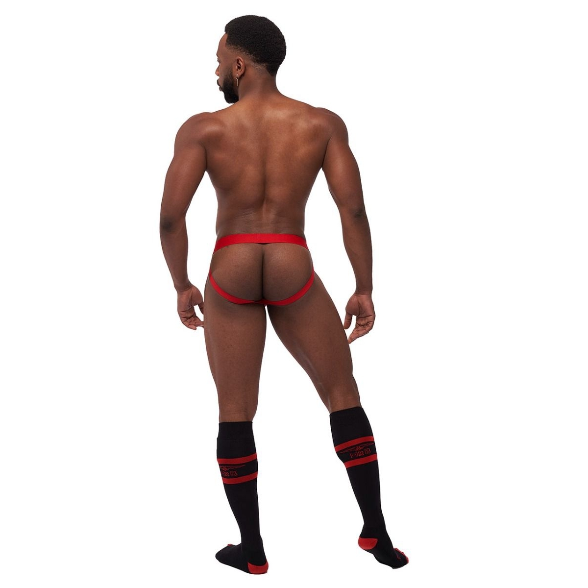 lot de 3 jockstraps mister b toronto blanc noir rouge 7