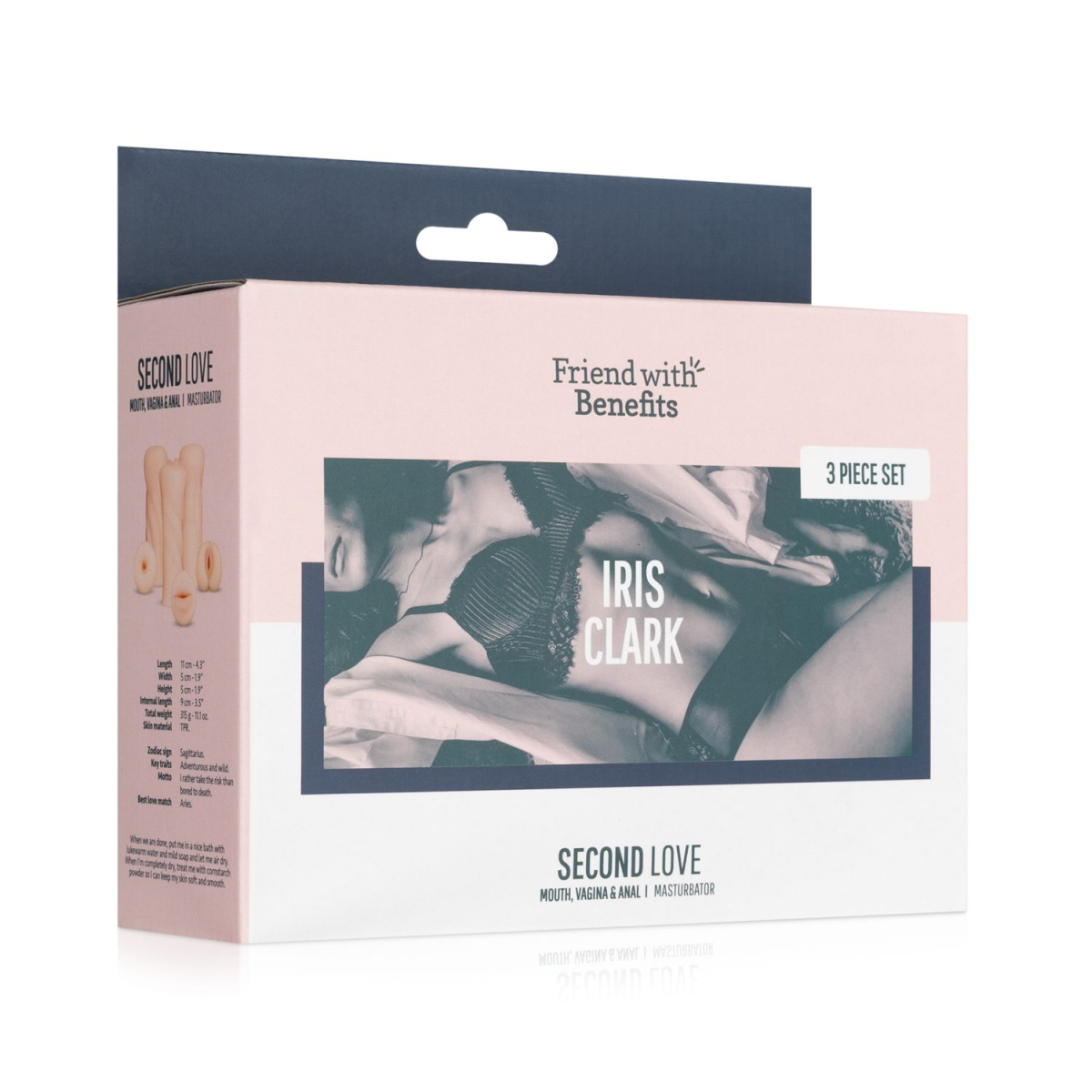 lot de 3 masturbateurs iris clark 1