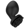 lot de 3 plugs bijou silicone rosa noirs 1