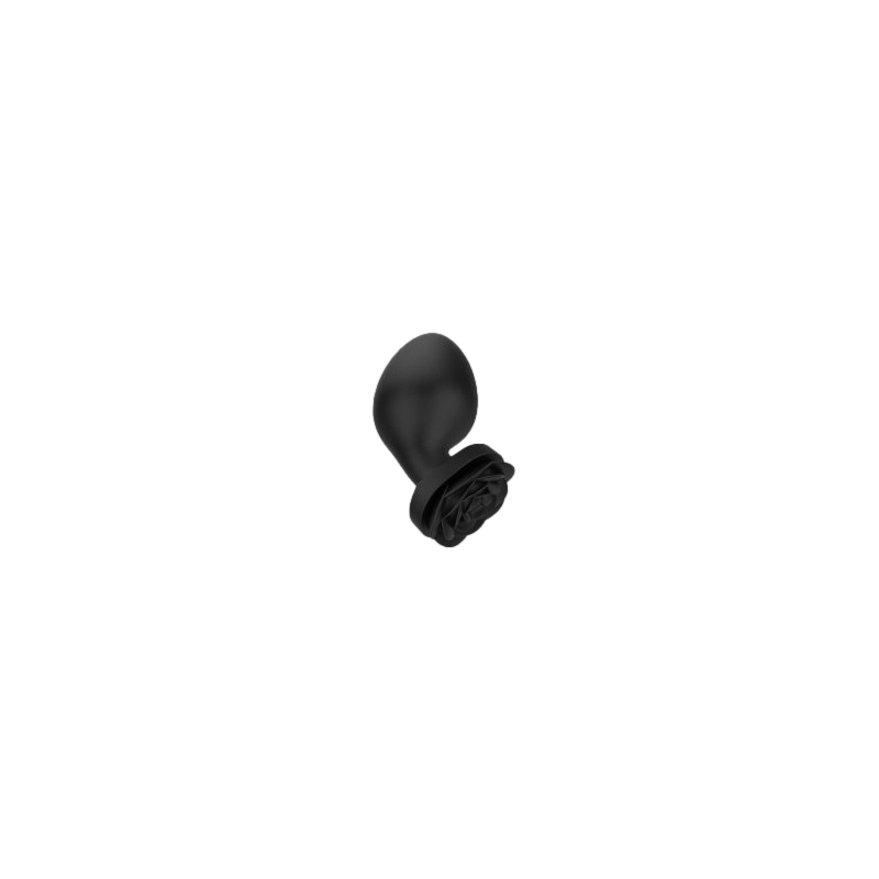 lot de 3 plugs bijou silicone rosa noirs 1
