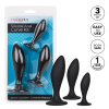 lot de 3 plugs en silicone curve kit noirs 3