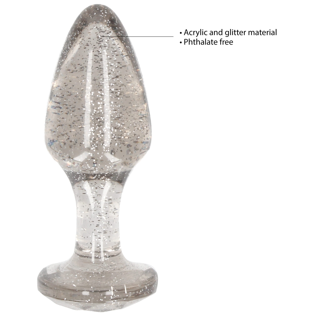 lot de 3 plugs glitter argentes 2 scaled