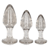 lot de 3 plugs glitter argentes scaled