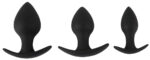 lot de 3 plugs lestes trainer weight noirs