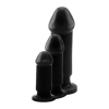 lot de 3 plugs rubevil noirs