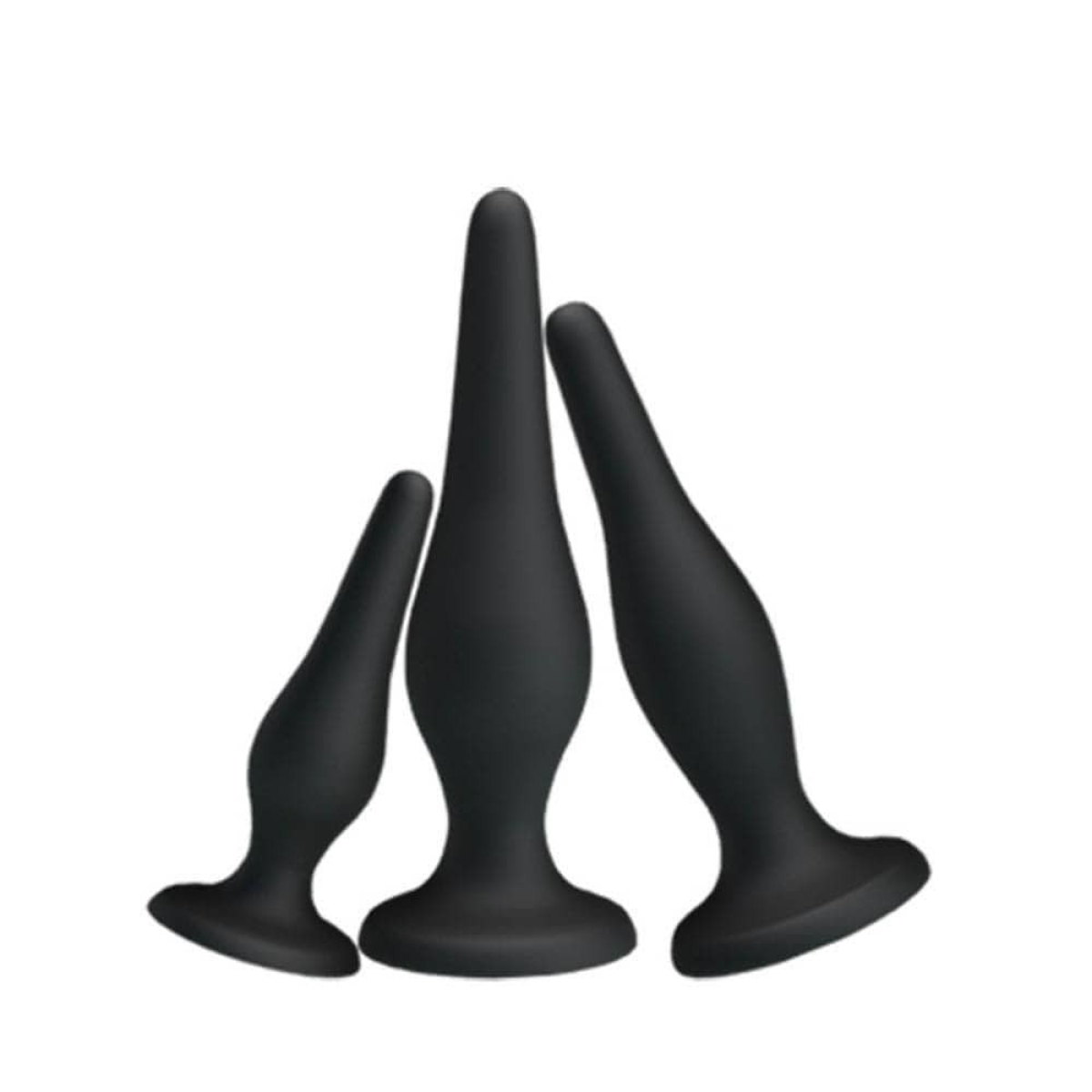 lot de 3 plugs silicone debutant 2