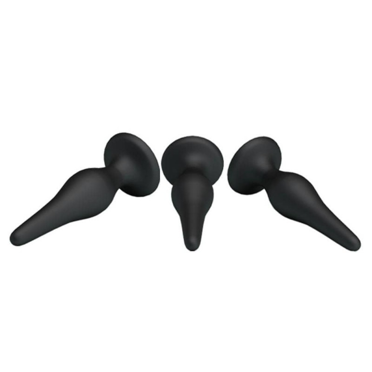 lot de 3 plugs silicone debutant 6