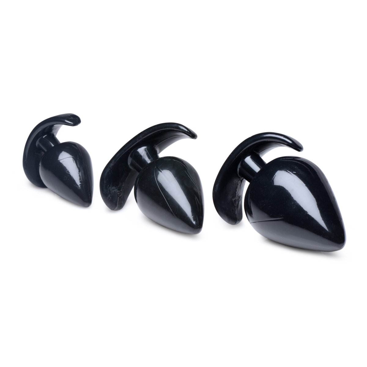 lot de 3 plugs spades noir 3 scaled