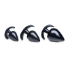 lot de 3 plugs spades noir 4 scaled