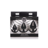 lot de 3 plugs spades noir 7 scaled