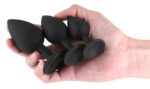 lot de 3 plugs triple ace noirs 2