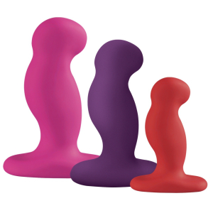 lot de 3 plugs vibrants g play nexus