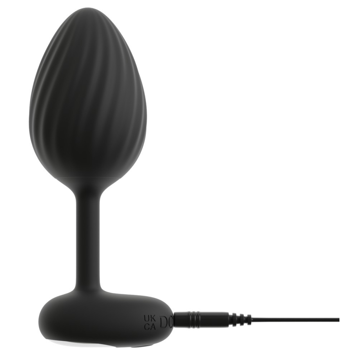 lot de 3 plugs vibrants vrillass noirs 10 vibrations 7