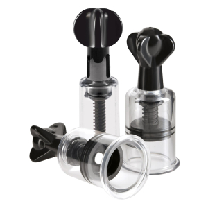 lot de 3 suce tetons fetish suckers diametre 25mm