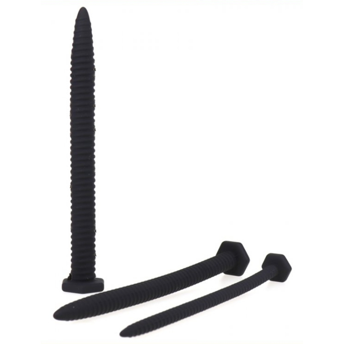 lot de 3 tiges a uretre silicone 145cm diametres 6 a 13mm 1