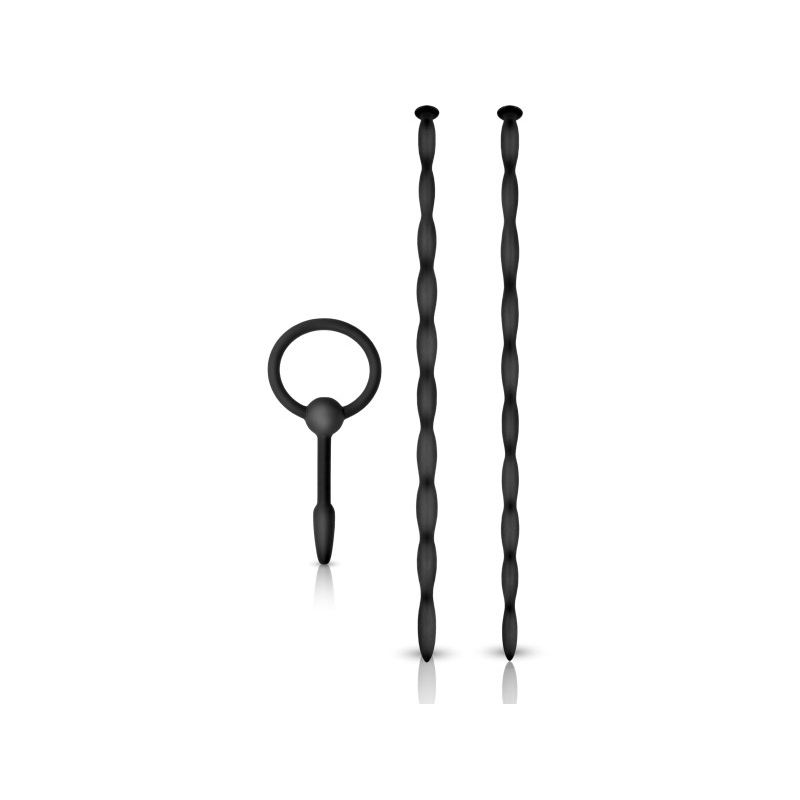 lot-de-3-tiges-et-plug-d-uretre-knot-long-27-cm-diametre-7-a-10mm lot de 3 tiges et plug d uretre knot long 27 cm diametre 7 a 10mm