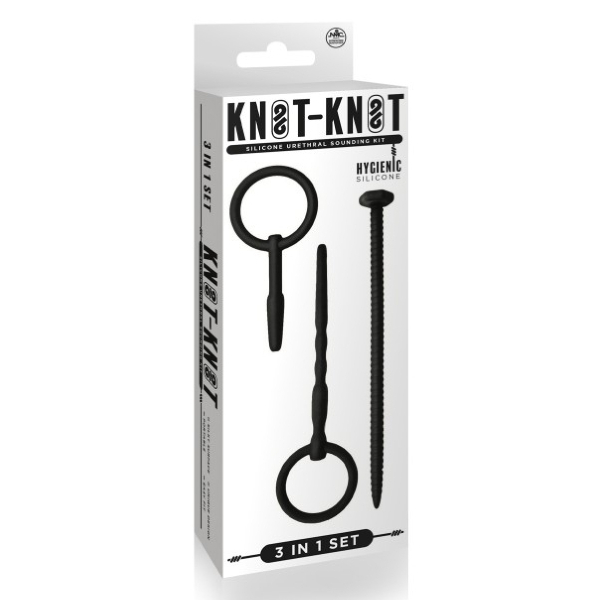 lot de 3 tiges et plug d uretre knot sound diametre 7mm 1