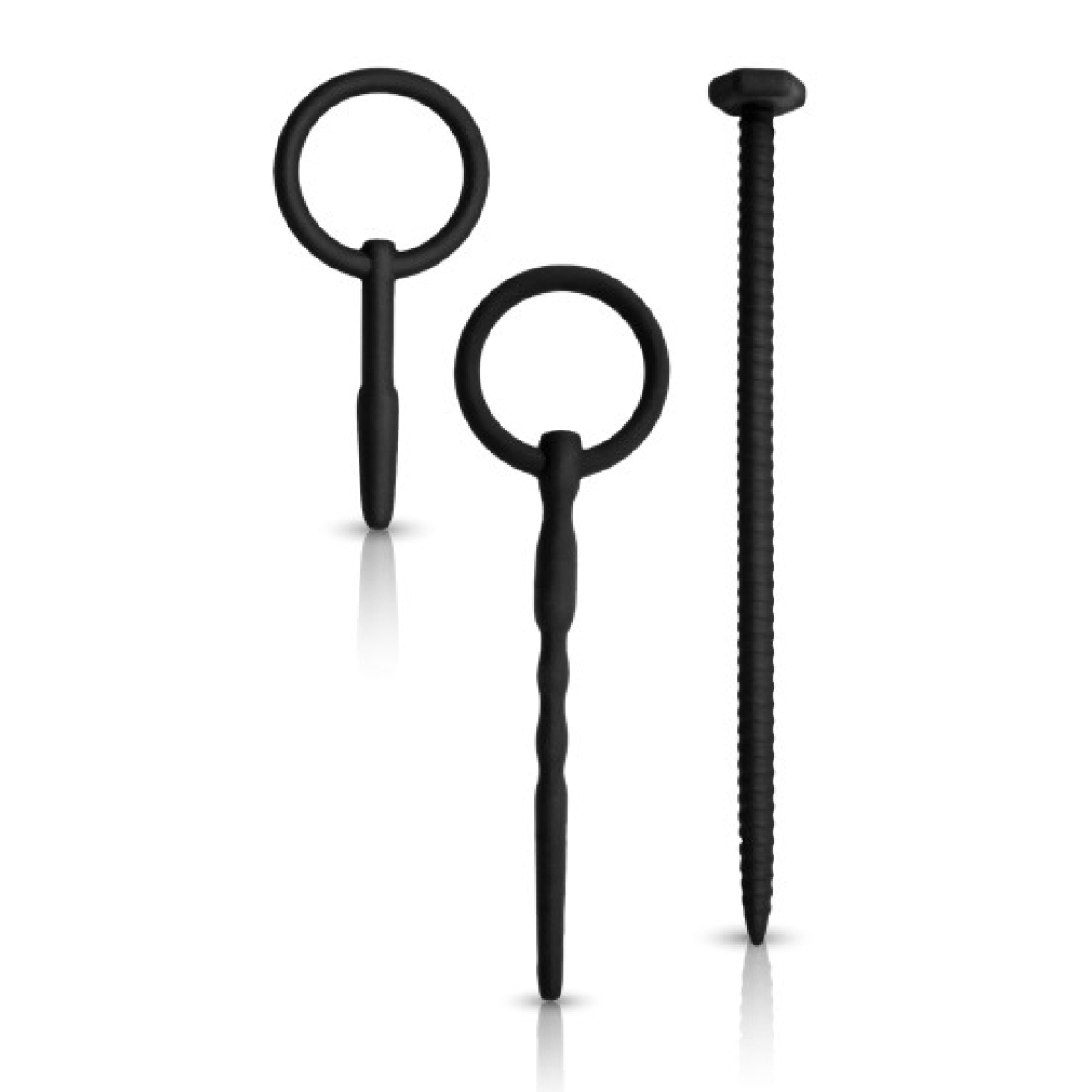 lot de 3 tiges et plug d uretre knot sound diametre 7mm