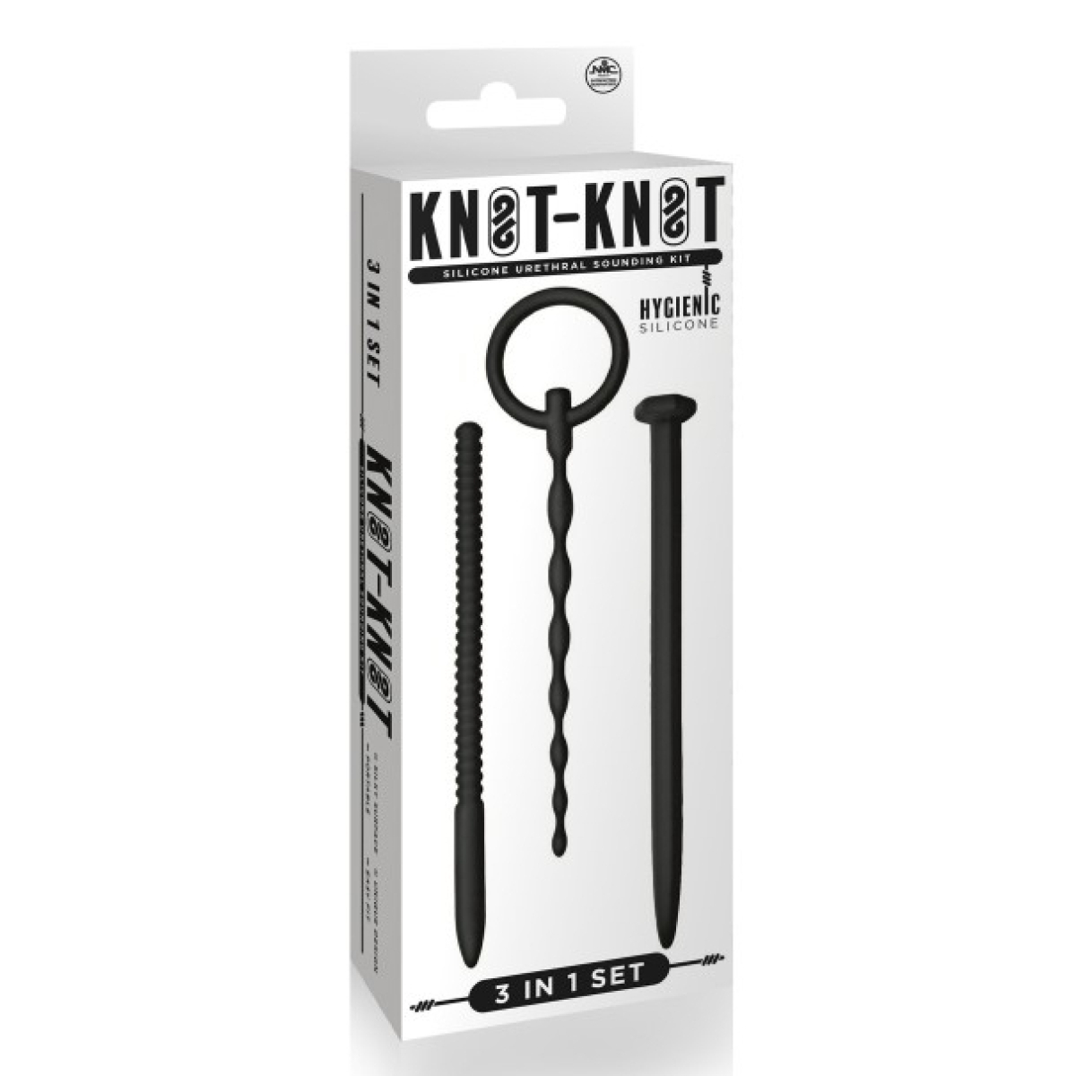 lot de 3 tiges knot nail diametre 7mm 1