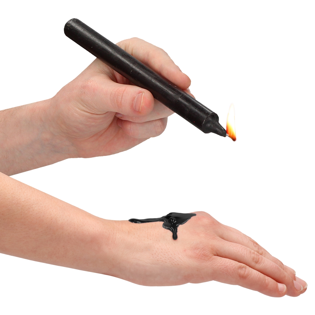 lot de 4 bougies sm teasing wax noire 2 scaled