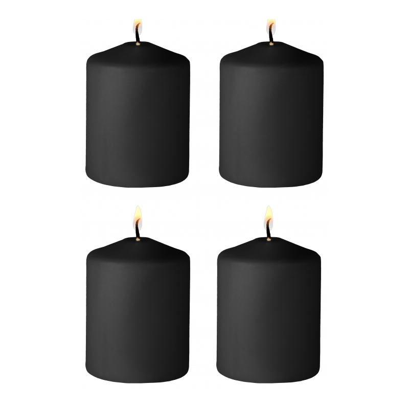 lot de 4 bougies tease candle figue noire 24g