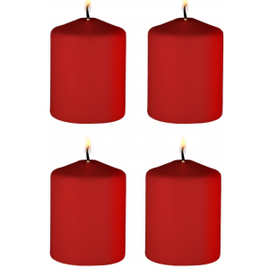 lot de 4 bougies tease candle orange sanguine 24g