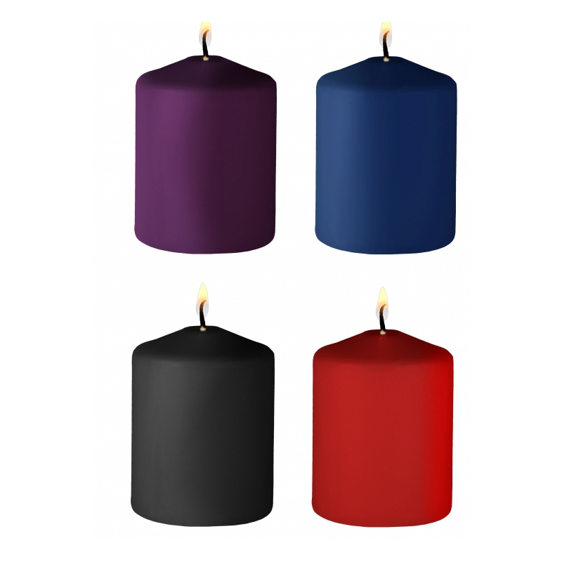 lot de 4 bougies tease candle parfums varies 24g