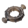 lot de 4 cockrings rudder noirs 1