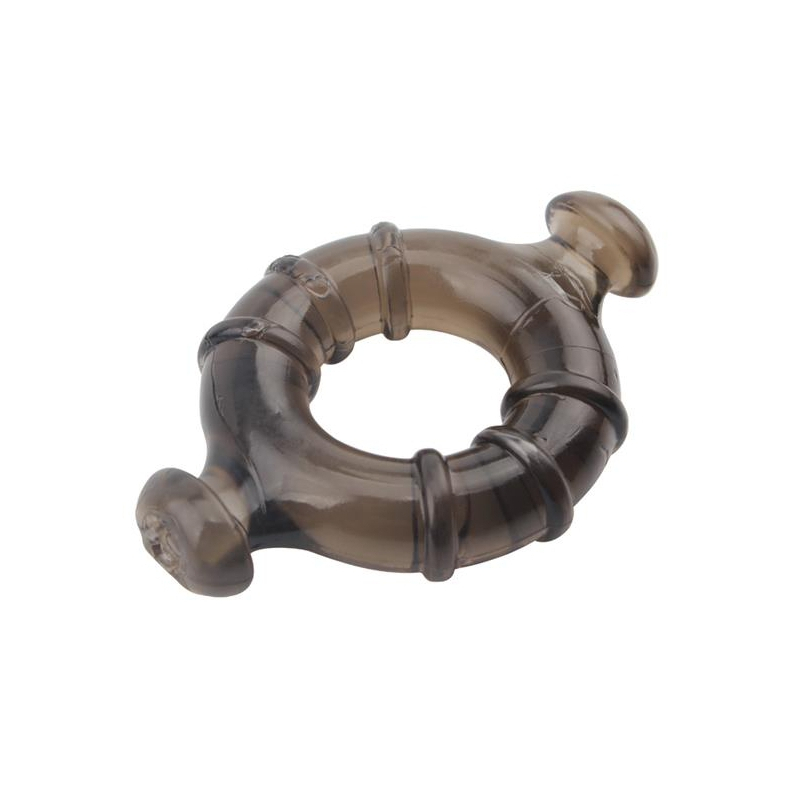 lot de 4 cockrings rudder noirs 1
