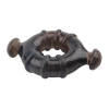 lot de 4 cockrings rudder noirs 10