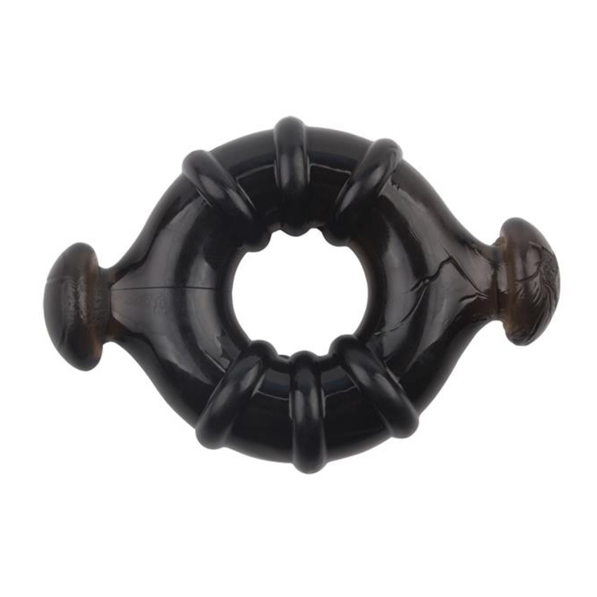 lot de 4 cockrings rudder noirs 12