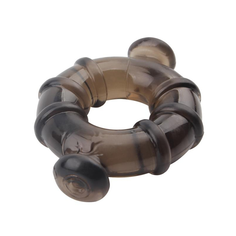 lot de 4 cockrings rudder noirs 6