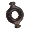 lot de 4 cockrings rudder noirs 7