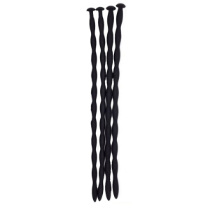 lot de 4 tiges d uretre en silicone 10cm diametre de 7 a 10mm