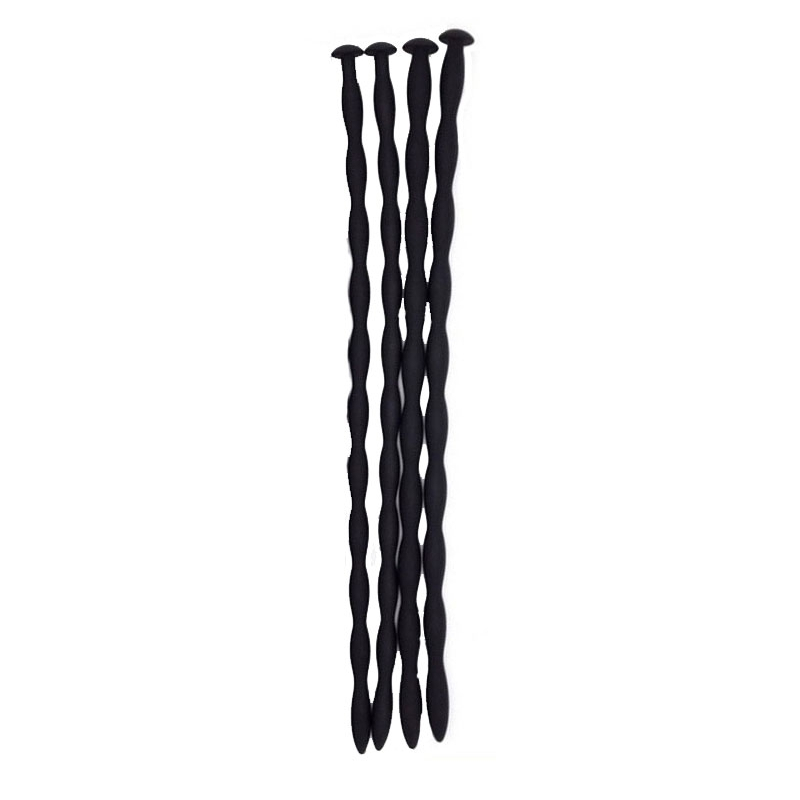 lot de 4 tiges d uretre en silicone 10cm diametre de 7 a 10mm