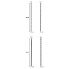 lot de 4 tiges d uretre starter set 30 cm diametre 3 a 6mm 2
