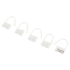 lot de 5 cadenas lock numerotes blanc 1