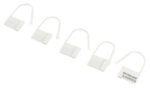 lot de 5 cadenas lock numerotes blanc 1
